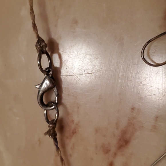 Turquoise and coral necklace and earrings set - Picture 3 of 5